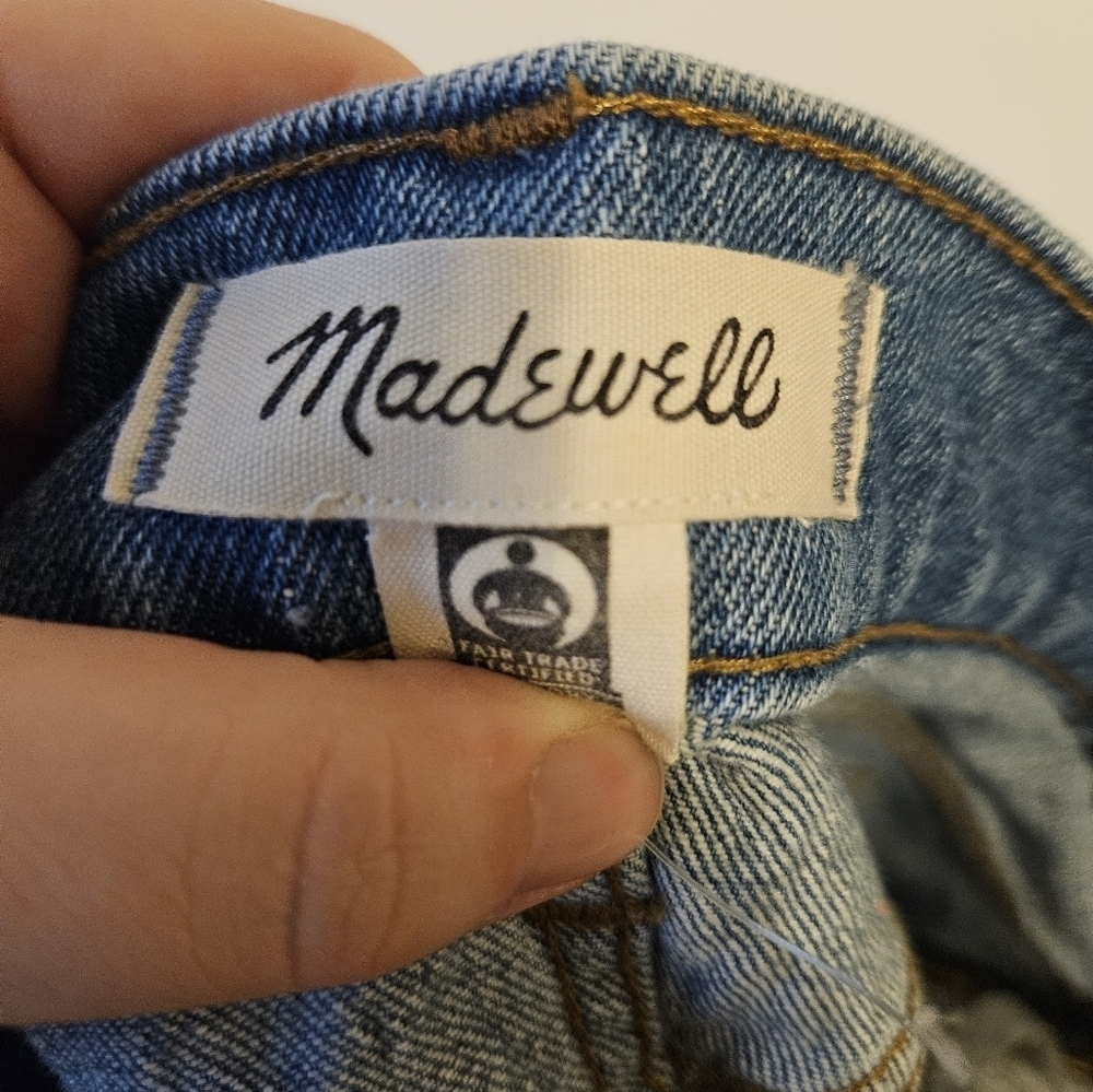 Madewell High Rise Denim Shorts - Picture 4 of 5